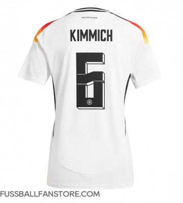 Deutschland Joshua Kimmich #6 Replik Heimtrikot Damen EM 2024 Kurzarm